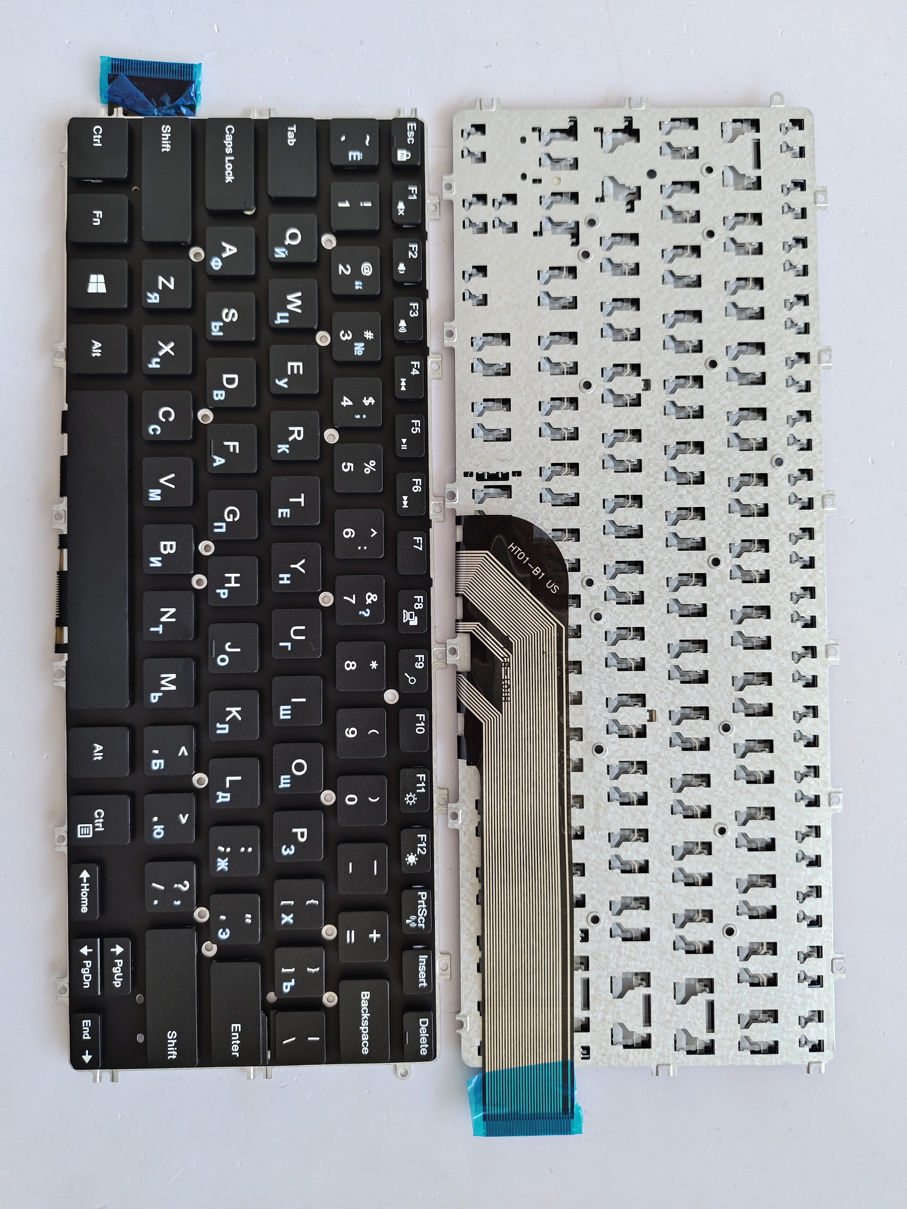 Picture of New Replacement Laptop Keyboard For DELL 3400/3310/3390/5481/5482/5488 BLACK (OEM) RU Layout